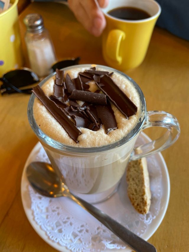 Coffee at Yellow Cup Cafe