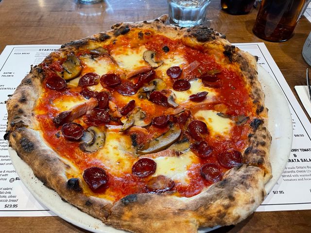 The Bloor by the Park and Rocket pizzas